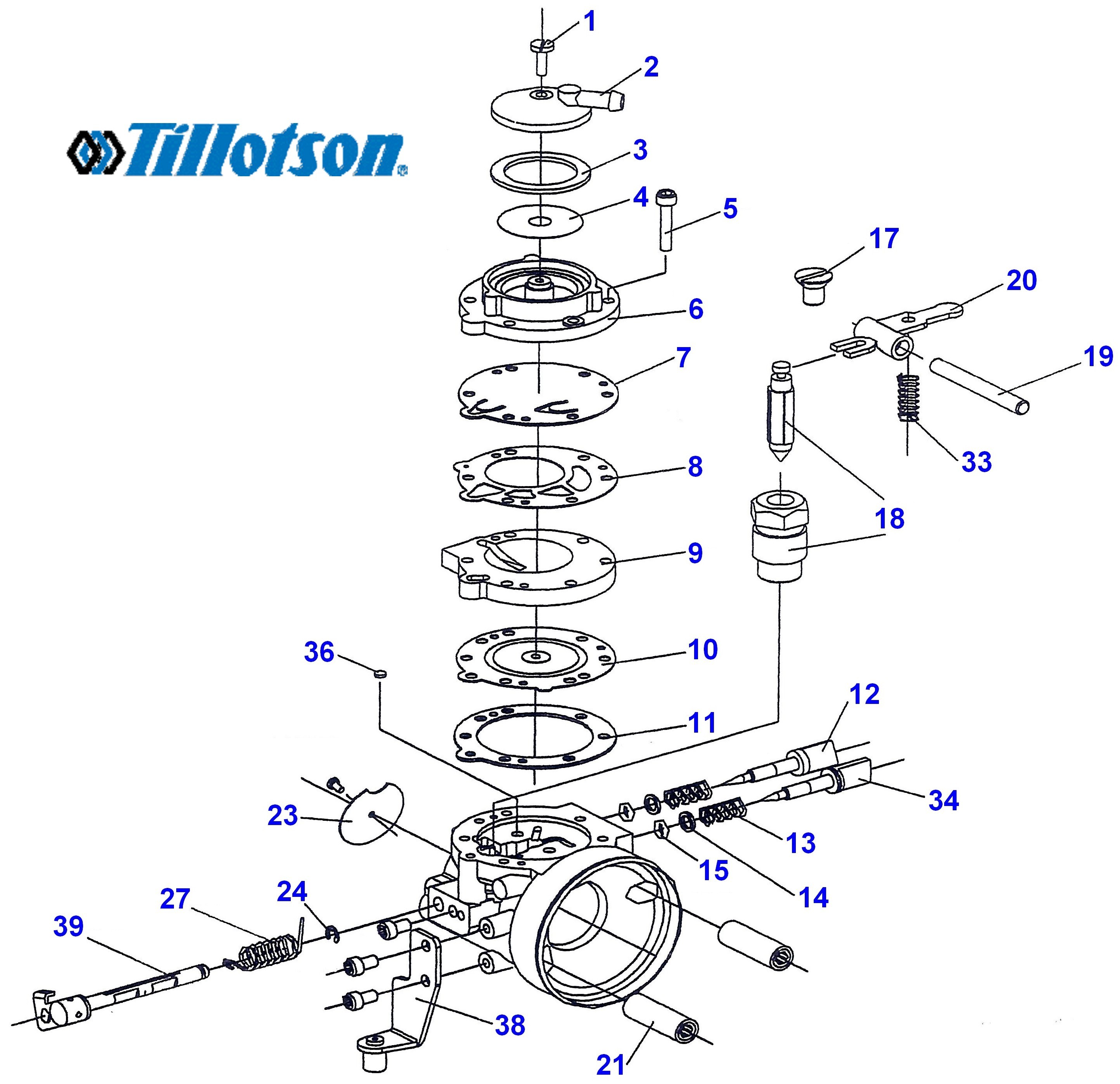 Joints Fel-Pro Référence du fabricant : 60094-1 Joint de montage de  carburateur 